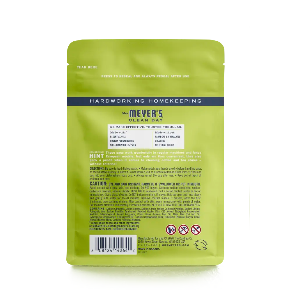 Lemon Verbena Automatic Dish Pacs - Image 2
