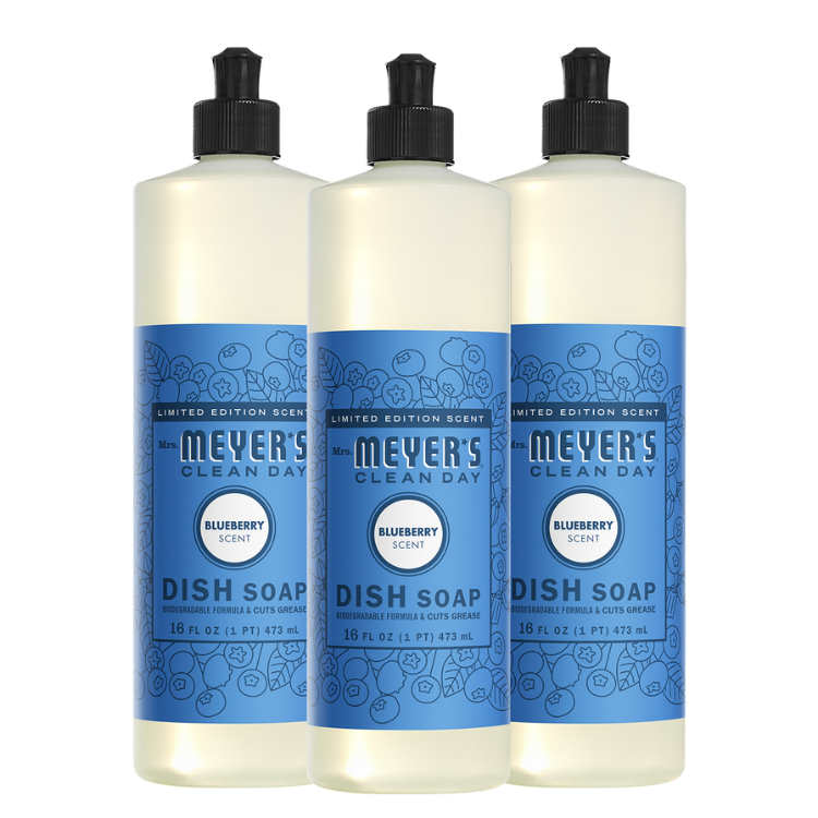 Blueberry Dish Soap 3-count Bundle