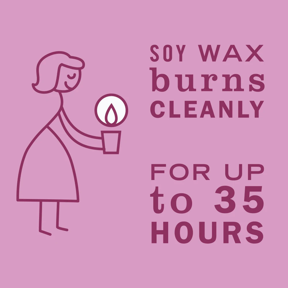 Peony Soy Candle Large - Image 4