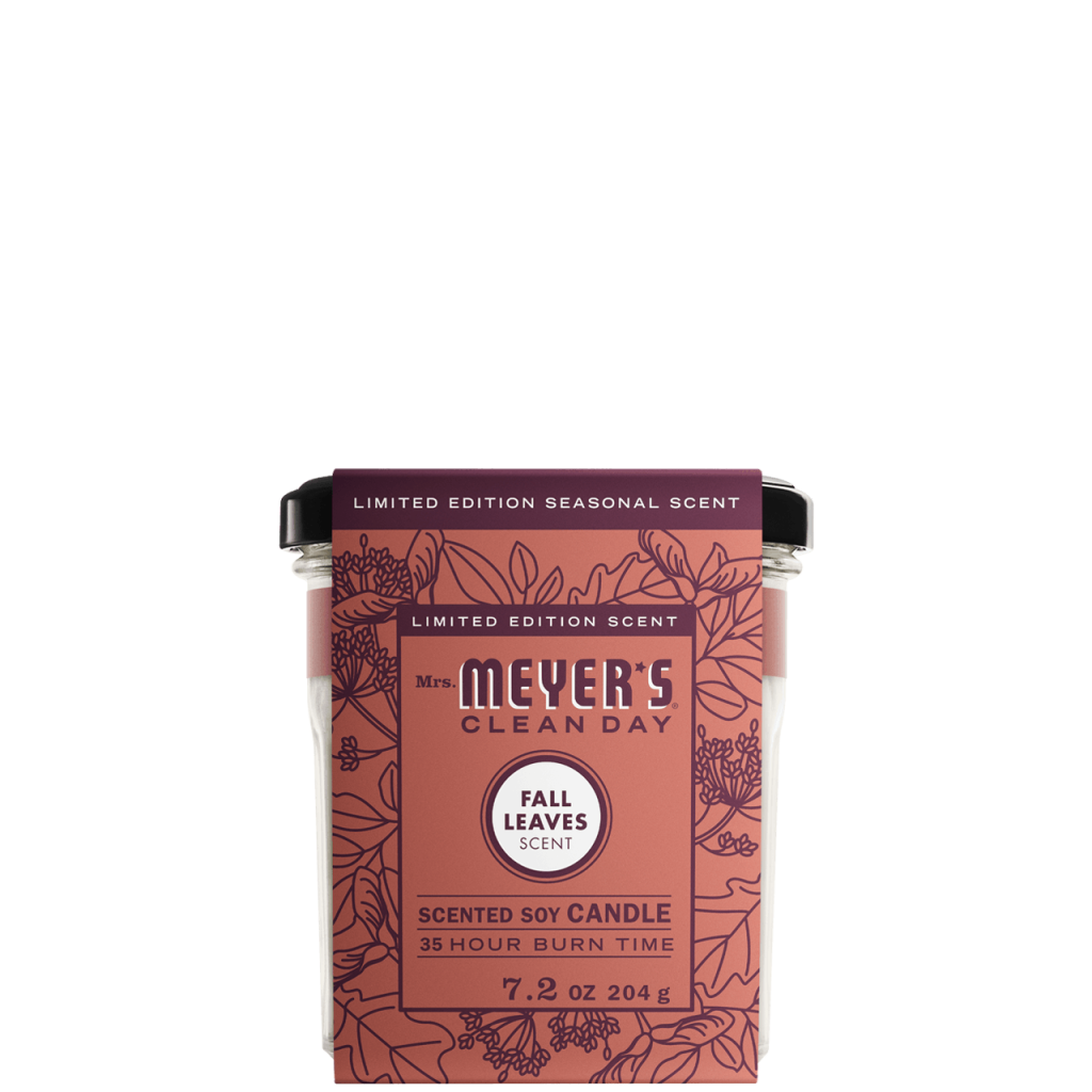 Fall Leaves Scented Soy Candle