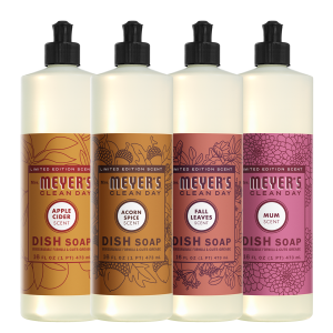 Fall Seasonal Dish Soap Collection