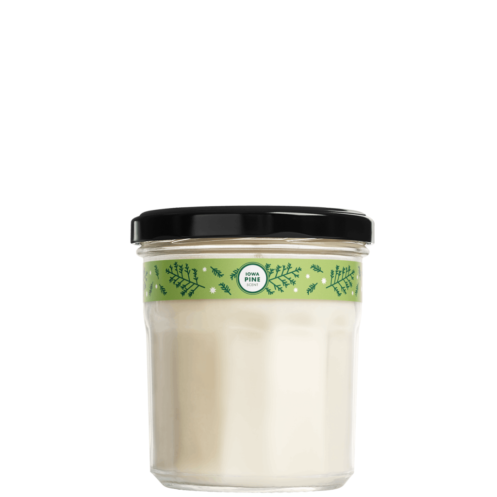 Iowa Pine Soy Candle Large