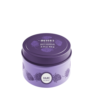 Lilac Tin Candle