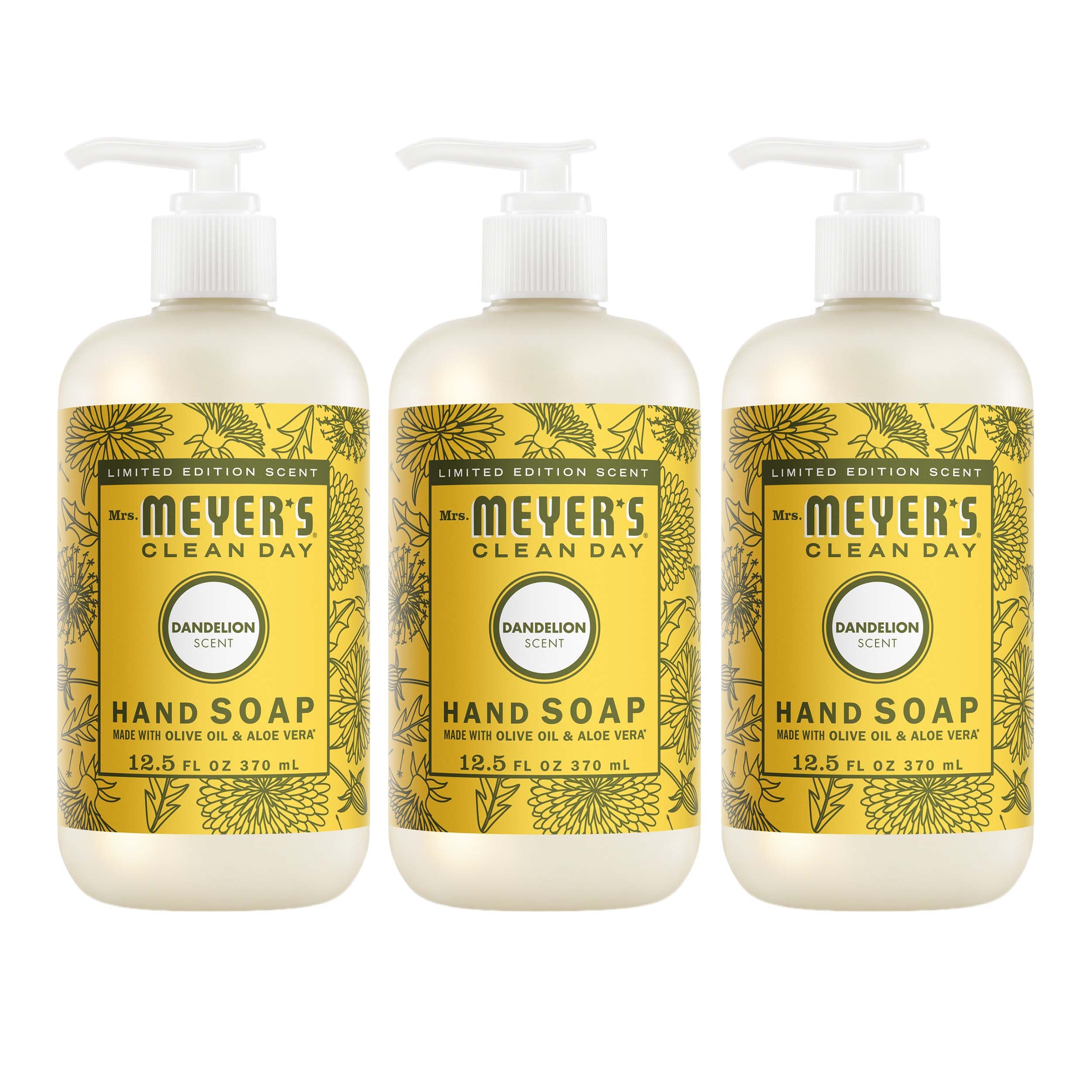 Dandelion Liquid Hand Soap 3-count Bundle